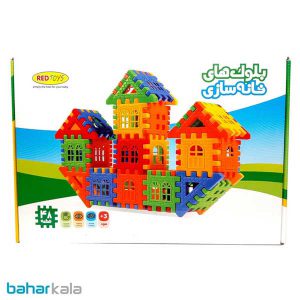 مشخصات - قیمت وخرید بلوک خانه سازی اسباب بازی 48 تکه 48 piece toy house building block